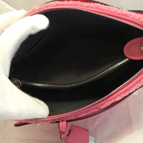 Sale Authentic Fendi By The Way Shearling satchel - Picture 4 of 8